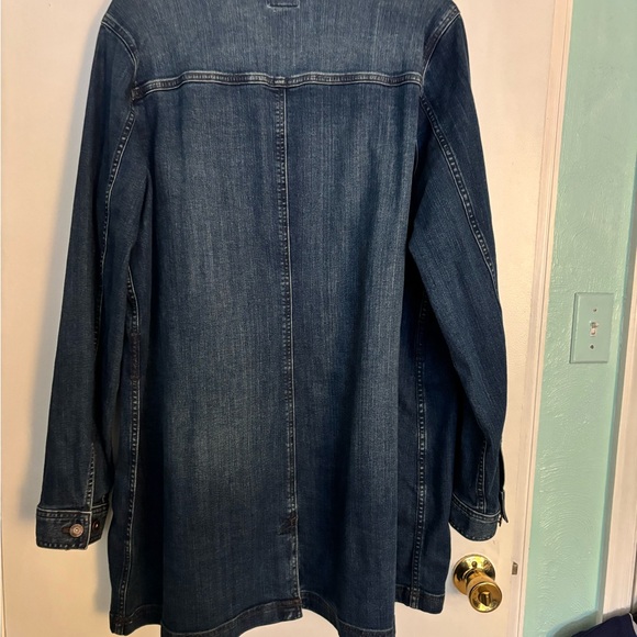 Duluth Denim Blue Women's Jacket long XXL - Picture 6 of 9